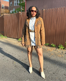 Suede Fringe Jacket