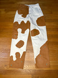 Horse Inspired Hand Painted Jeans