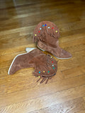 Brown Fringe Boots