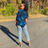 Blooming Sequin Top