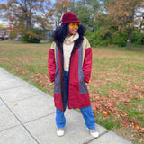 Ariston Colorblock Coat