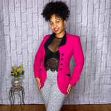 Bright Pink Blazer