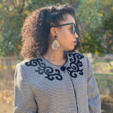 Meyer Houndstooth Blazer