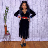 R&K Velvet Skirt