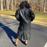 Global Identity Leather Coat