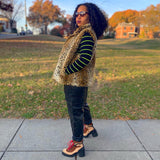 Leopard Reversible Vest