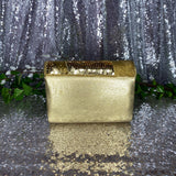 Gold Sequin Purse