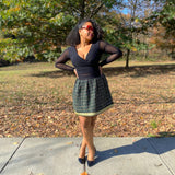 Plaid Skater Skirt