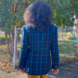 Kasper Plaid Blazer