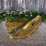 Cheetah Print Baby Heels