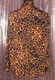 Giraffe Print Blouse