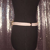 Grey Reptile Belt