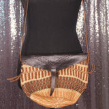 Straw Crossbody Bag