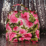 Floral Cosmetic Bag