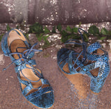 Snakeskin Banna Republic Heels