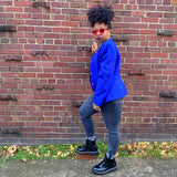 Saville Blue Skirt Suit