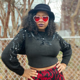 Noah Sequin Sweater