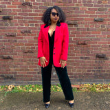Lynn Red Blazer