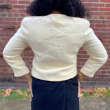 Cream Wool Blazer