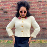 Cream Wool Blazer