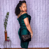 Velvet & Beaded Purse