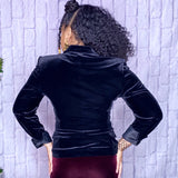 Jeanne Velvet Blazer
