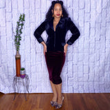 Jeanne Velvet Blazer