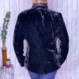 LC Black Velvet Blazer