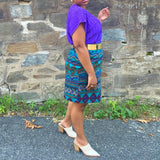 Joanna Purple Top