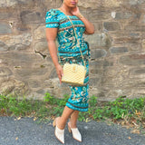 Gold Quilted Purse