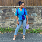 Christine Colorblock Blazer