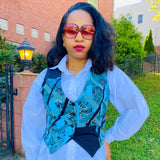 Leaf Print Vest