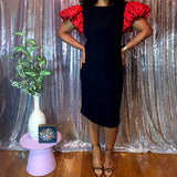 Cattiva Ruffle Sleeve Dress