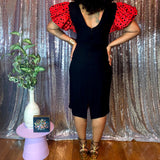 Cattiva Ruffle Sleeve Dress