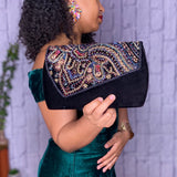 Velvet & Beaded Purse