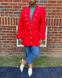 Vintage Western Style Blazer