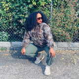 Leopard Silk Track Jacket