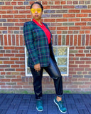Amanda Smith Plaid Blazer