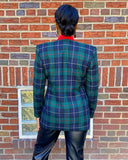 Amanda Smith Plaid Blazer