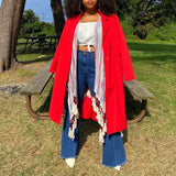 Red Trench Coat
