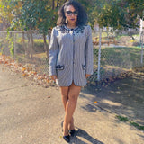 Meyer Houndstooth Blazer