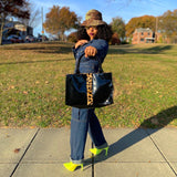 Cheetah Strip Purse
