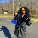 Donna Leather Coat