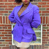 Vintage Purple Blazer