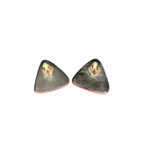 Colorful Hand Painted Vintage Earrings
