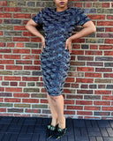 Adrianna Papell Sequin Dress