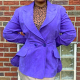 Vintage Purple Blazer