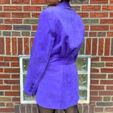 Vintage Purple Blazer