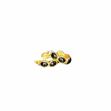 Gold and Black Vintage Earrings