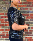 Joseph Le Bon Sequin Top